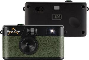 Camp Snap Camera 2025 – compacte digitale wegwerpcamera met retro-look, ideaal voor kinderen en nostalgieliefhebbers