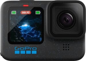 gopro 12 action camera voor skiën