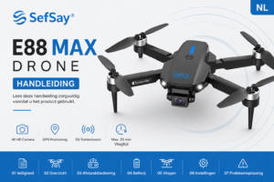 SefSay E88 Max Drone Handleiding