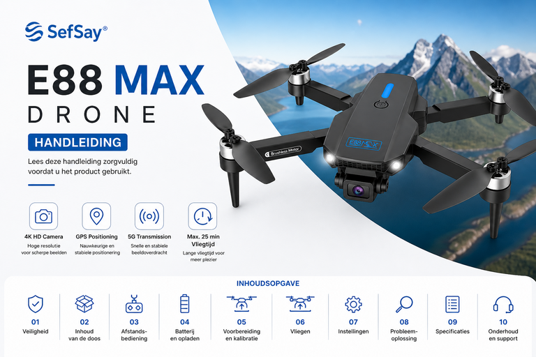 SefSay E88 Max Drone